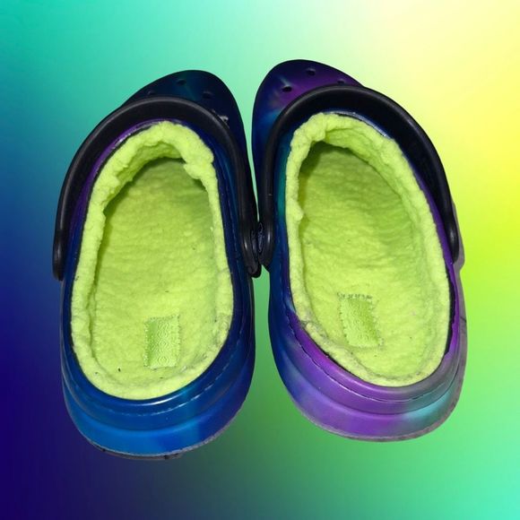 NWOB Crocs Kids' Classic Out of This World Lined Clogs Star Wars Jibblets J 3 - Picture 3 of 6